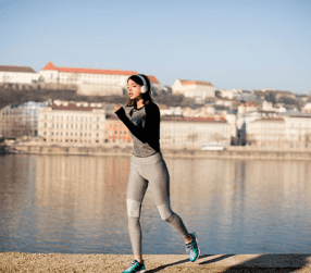 jogging